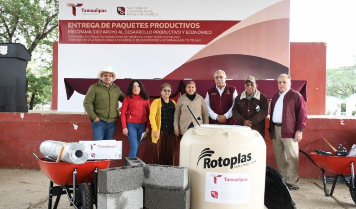 Fomentan autosuficiencia alimentaria con paquetes productivos de traspatio 