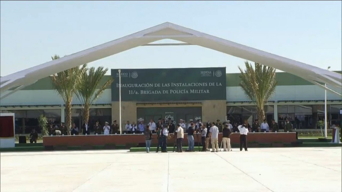 Inauguran 11ª Brigada de Policía Militar y Unidad Habitacional Militar