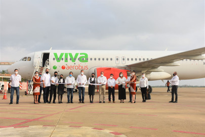 Viva Aerobus inaugura ruta CDMX-Tampico