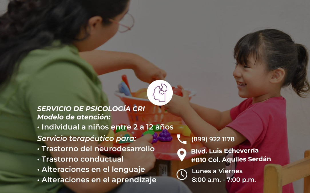 Otorga DIF Reynosa apoyo psicológico para niñas y niños