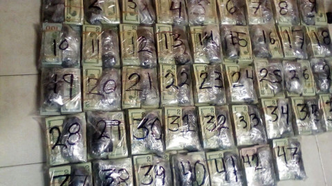 Aseguran en Reynosa, 981 mil 140 dólares de procedencia ilícita