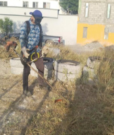 Sanearon cuadrillas del Gobierno de Reynosa COBAT 17 