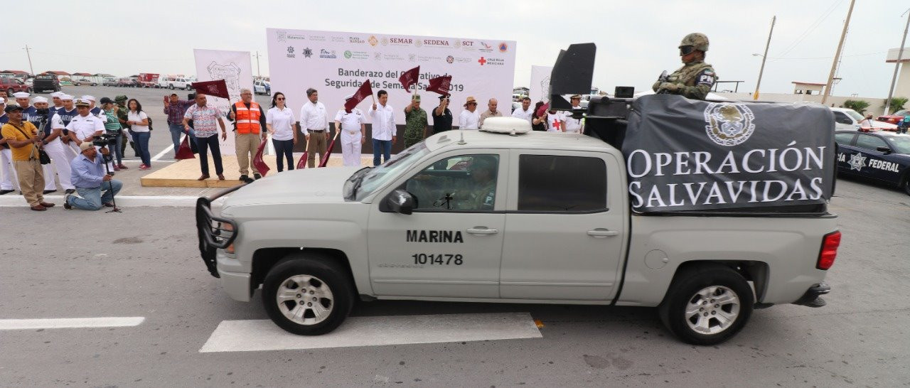 Activa Alcalde operativo de seguridad Semana Santa 2019 en Playa Bagdad