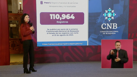 Suman 34 mil 524 personas localizadas de 110 mil 964 en registro de desaparecidos: Segob