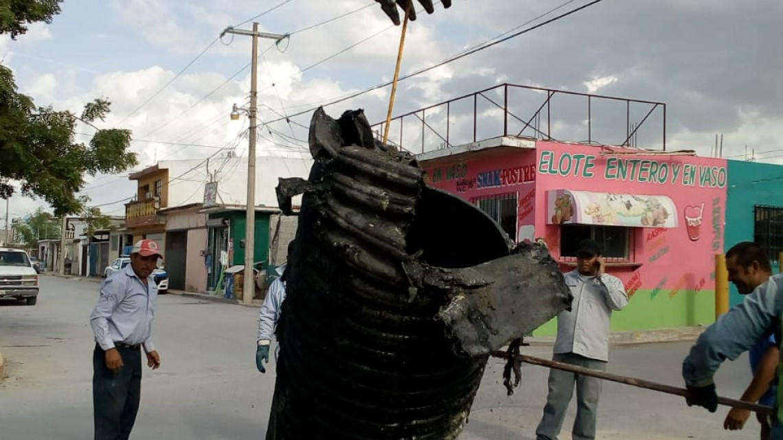 Retiran basura de 12 drenajes, sondean y mejoran servicio