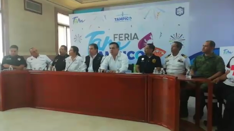 Presentan Operativo de Seguridad para la Feria Tam Tampico 2019