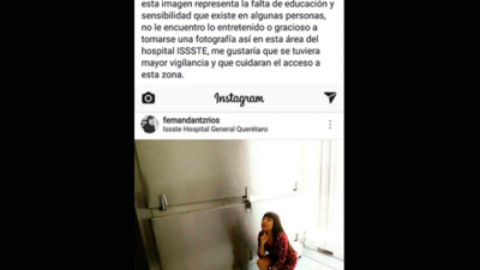 Sancionarán a joven que dio mal uso a instalaciones de área forense