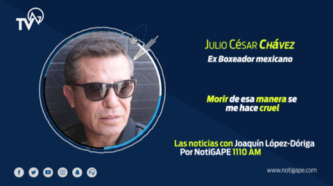 Morir de esa manera se me hace cruel: Julio César Chávez