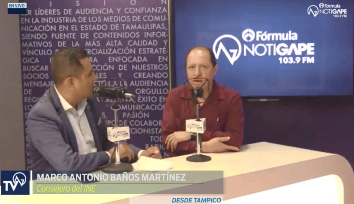 INE cuenta 34,075 casillas para elecciones de estados: Baños Martinez 