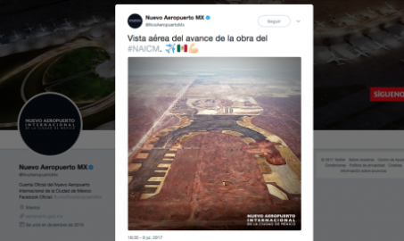 NAICM con avances al 10%