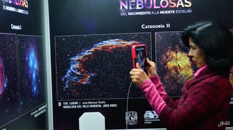 Nebulosas: del nacimiento a la muerte estelar”, aplicación de realidad aumentada