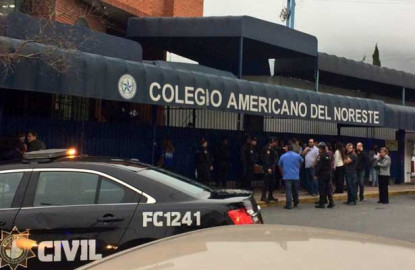 Victimas del tiroteo en colegio de Monterrey evolucionan favorablemente 