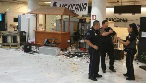 Se registra riña en el AICM 