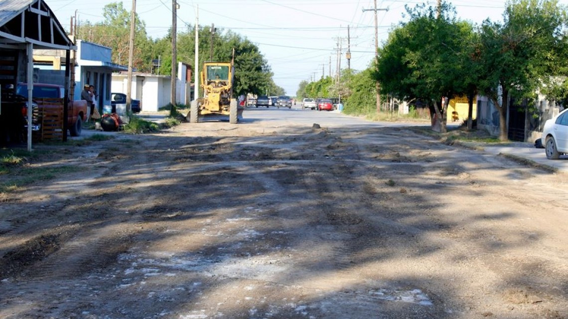 Alcalde supervisa trabajos