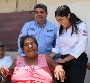 Familias del Sector Emiliano Zapata se benefician con apoyo del DIF 
