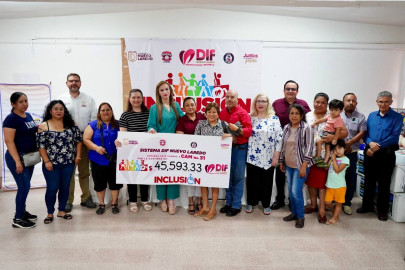 Concluye DIF entrega de apoyos a centros de atención múltiple de Nuevo Laredo