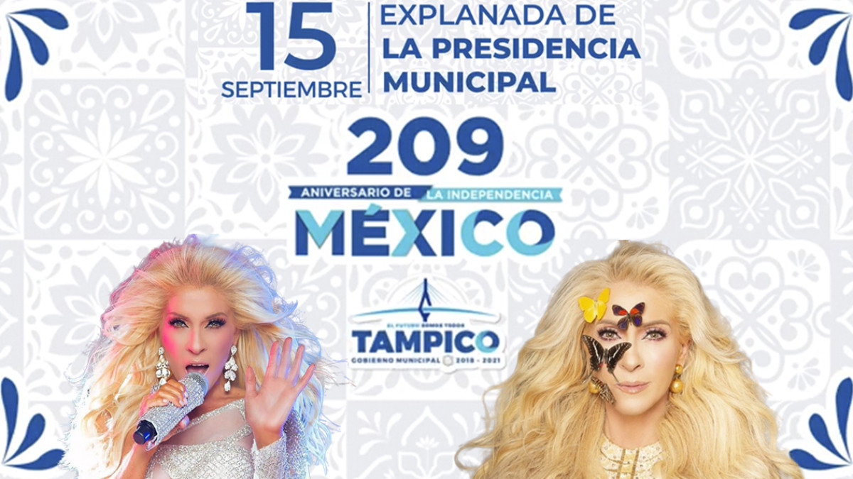 Yuri en Tampico por fiestas patrias