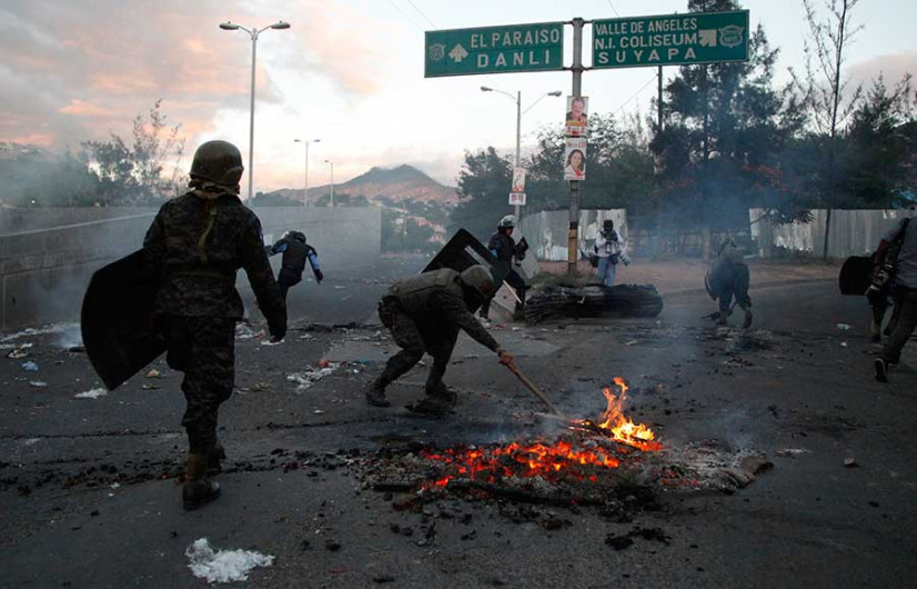 Al menos siete muertos por disturbios en Honduras