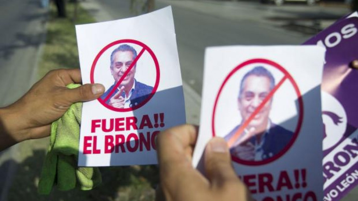 Rechazan regreso de “El Bronco” en Nuevo León