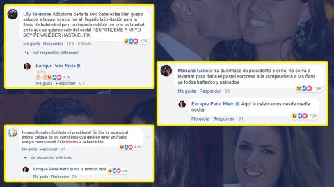 EPN felicita a su hija por su cumpleaños