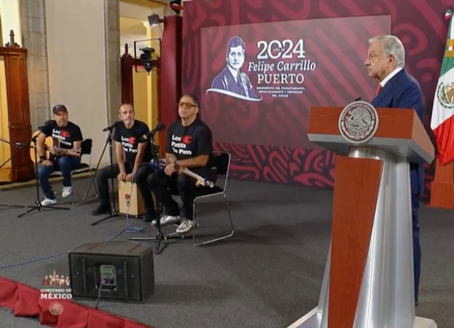 AMLO celebra a las niñas y niños de México ¡con conciertazo en la mañanera! 