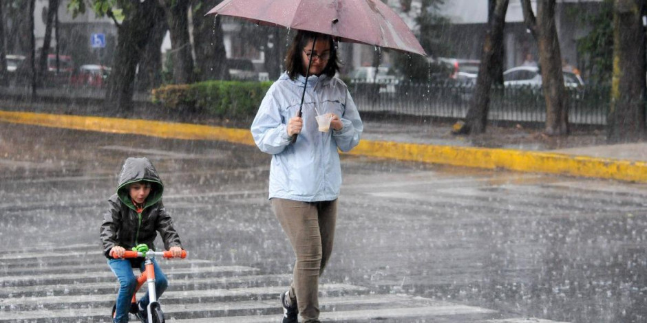 Se prevén lluvias en parte del país