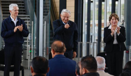 AMLO inaugura primera etapa del Tren Interurbano México-Toluca
