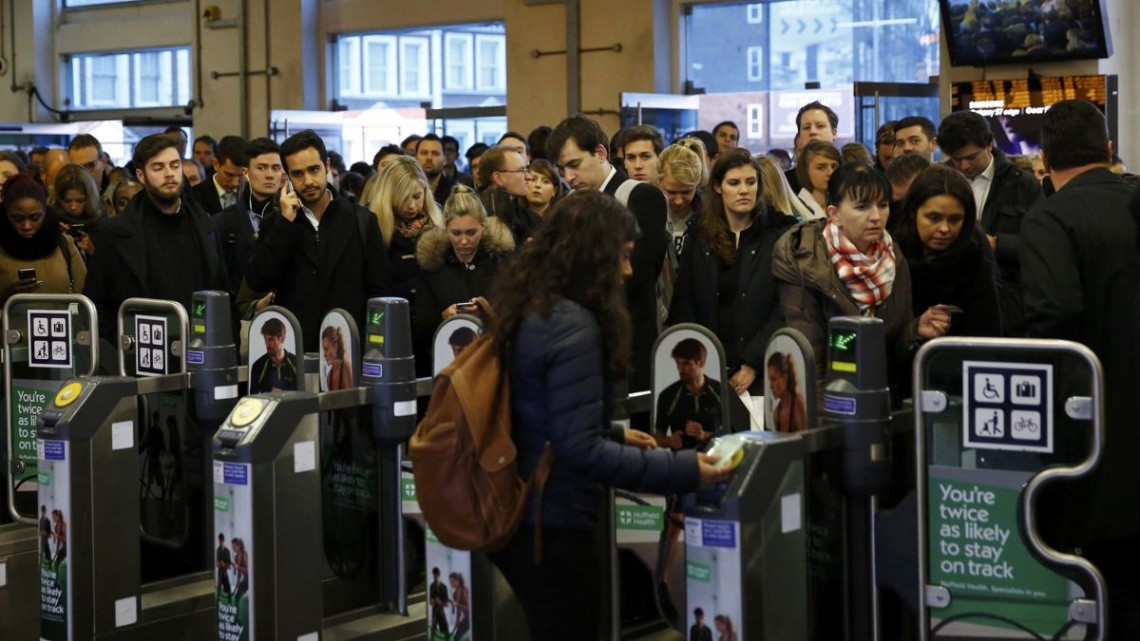 Millones de personas afectadas por huelga en el metro de Londres