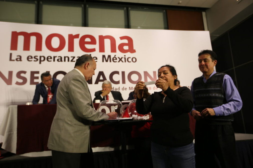 Presenta Morena lista de diputados por representación proporcional