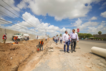 Trabaja Alcalde Carlos Peña Ortiz por mejores vialidades para Reynosa