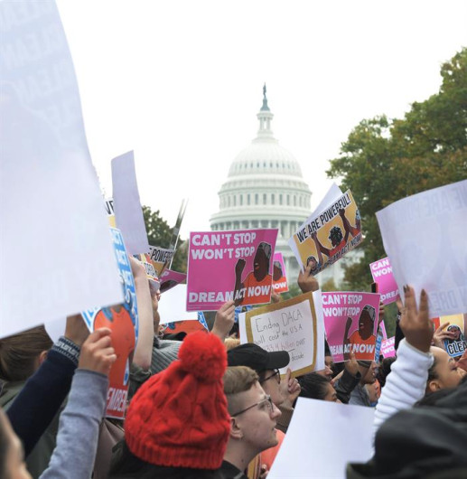 "Sin papeles y sin miedo" dreamers se manifiestan