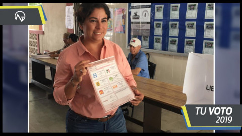 Pide Karina Ensignia salir a votar