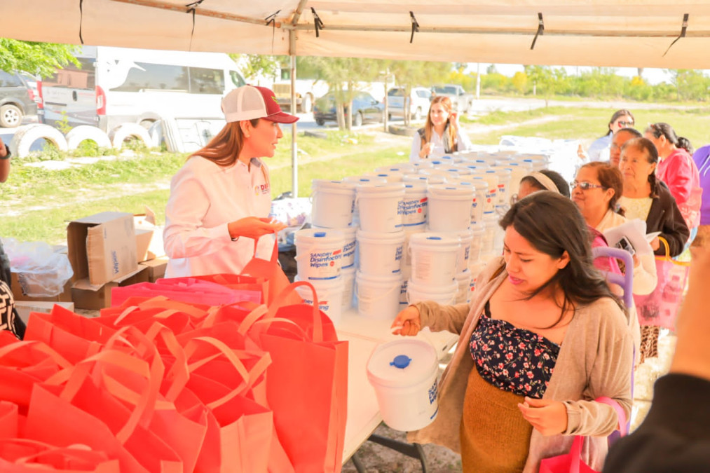 Unen esfuerzos DIF-Reynosa y ciudadanía en colonia Nuevo Amanecer