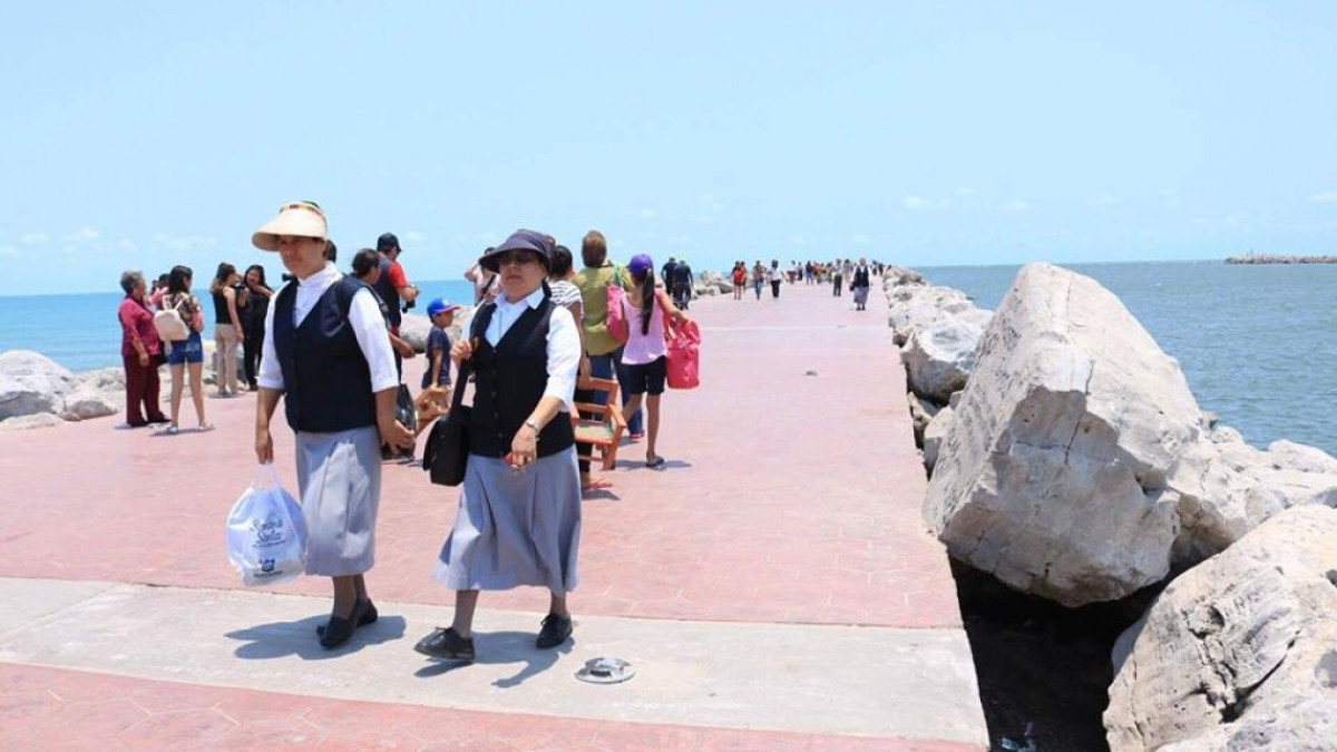 Más de 600 catequistas de diferentes partes del país visitan Playa Miramar