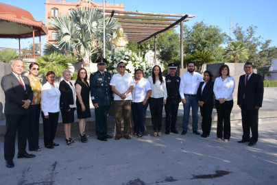 Ayuntamiento de Reynosa conmemora un aniversario más del ingeniero Marte R. Gómez