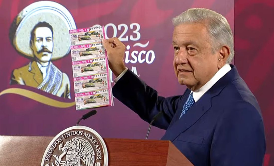 Anuncia AMLO sorteo de bienes confiscados para el 19 de diciembre