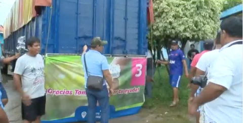 Llegan donaciones tamaulipecas a Oaxaca 