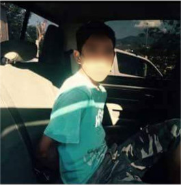 Detienen a adolescente que asesinó a su novia de 11 años