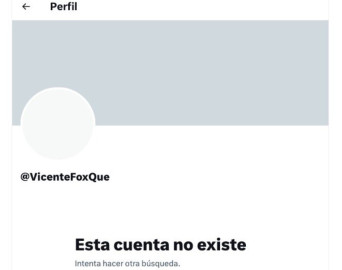 Eliminan cuenta de X de Vicente Fox tras comentarios misóginos contra Mariana Rodríguez