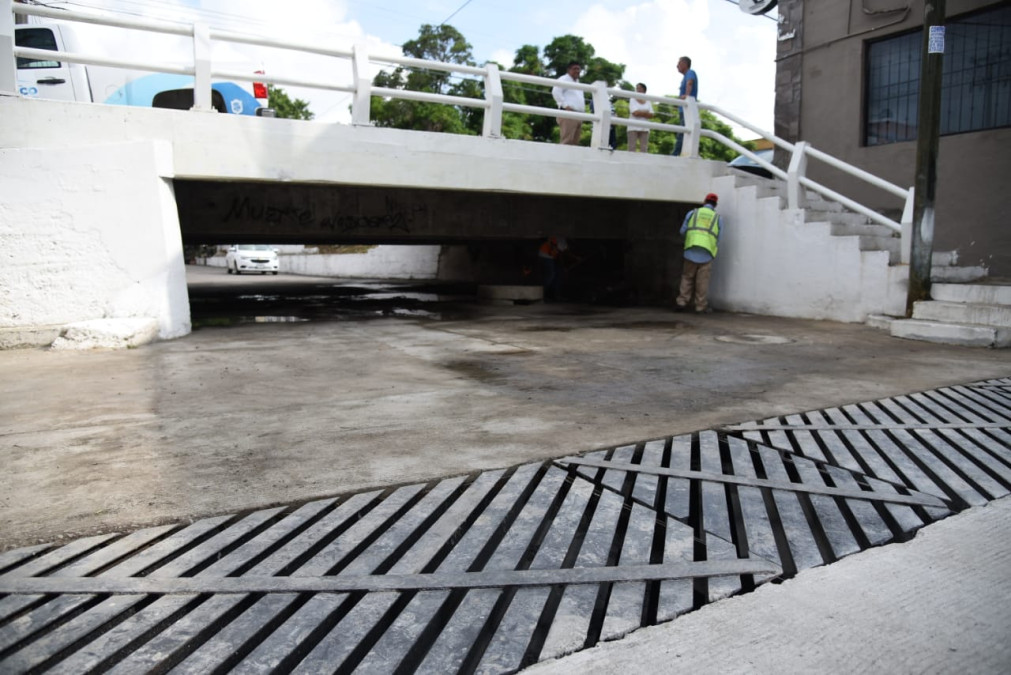 Fortalece Chucho Nader Seguridad de la Col. Moctezuma con Nuevo Dren Pluvial