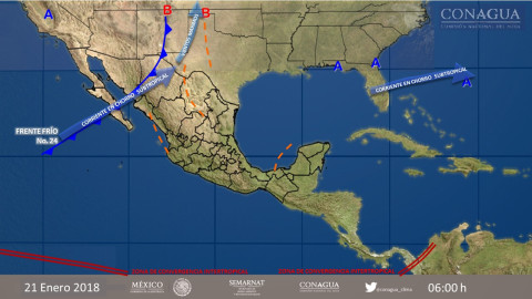Continúa ambiente frío en noreste y norte del país