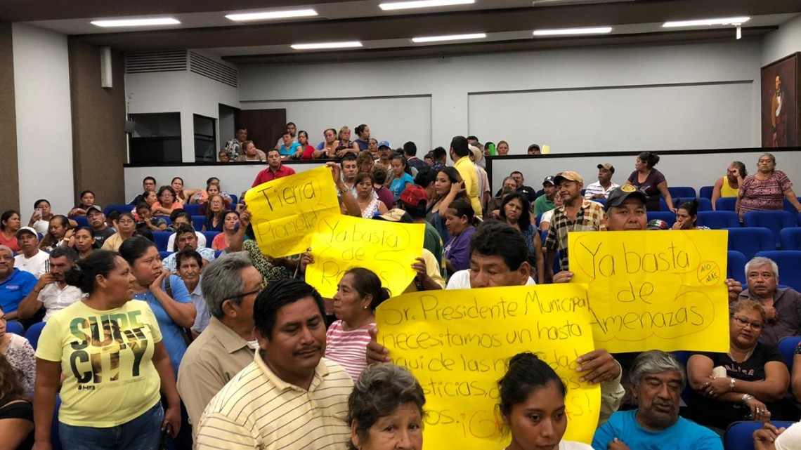 Inmobiliaria Italia amenaza con desalojar a invasores