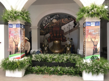 Festejan la Independencia en Dolores Hidalgo, Guanajuato. 