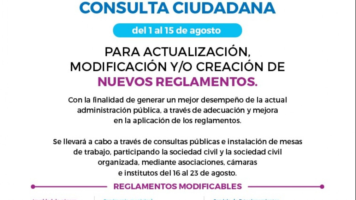 Convoca Maki Ortiz a participar en Consulta Ciudadana