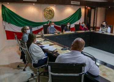 Alistan Operativo de Seguridad en Playa Miramar para Semana Santa