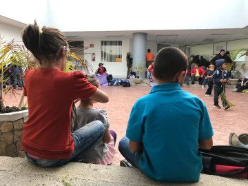Detectan enfermedades estomacales y dermatitis en niños migrantes