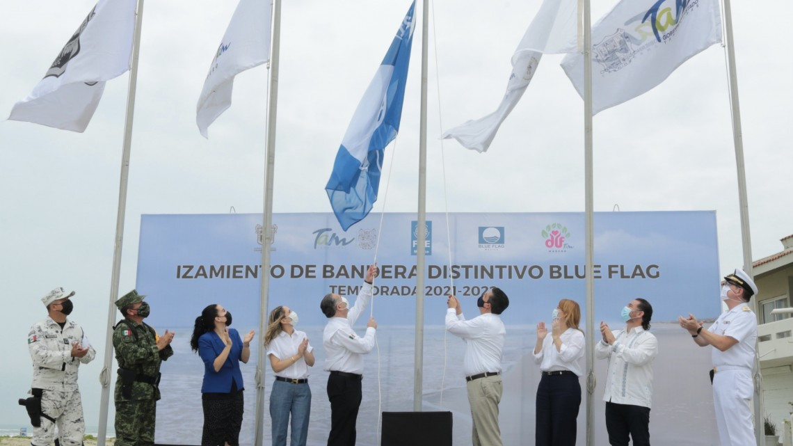 Recibe Playa Miramar certificación internacional por su calidad turística y cuidado del medio ambiente