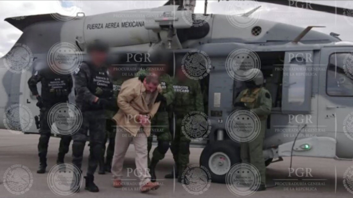 Fotogalería del Chapo Guzmán en Estados Unidos