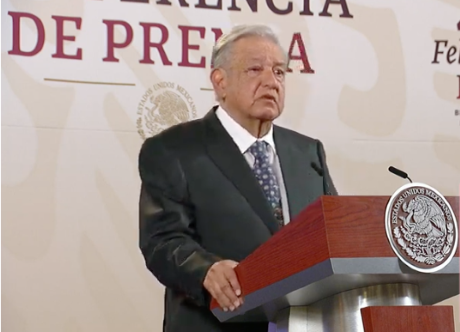 "No es nada preocupante": AMLO sobre infección en el ojo