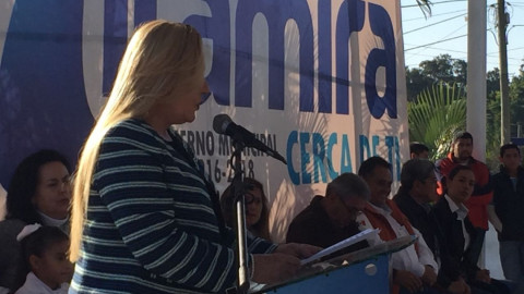 Inauguran techado de escuela preescolar